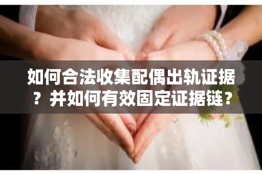 如何合法收集配偶出轨证据？并如何有效固定证据链？