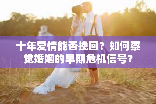 十年爱情能否挽回？如何察觉婚姻的早期危机信号？