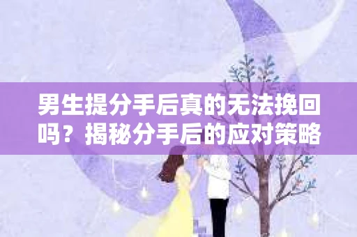 男生提分手后真的无法挽回吗？揭秘分手后的应对策略
