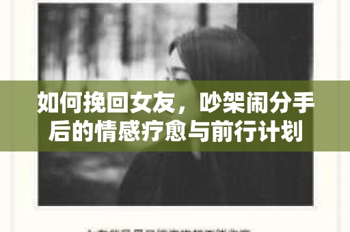 如何挽回女友，吵架闹分手后的情感疗愈与前行计划