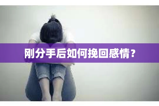 刚分手后如何挽回感情？